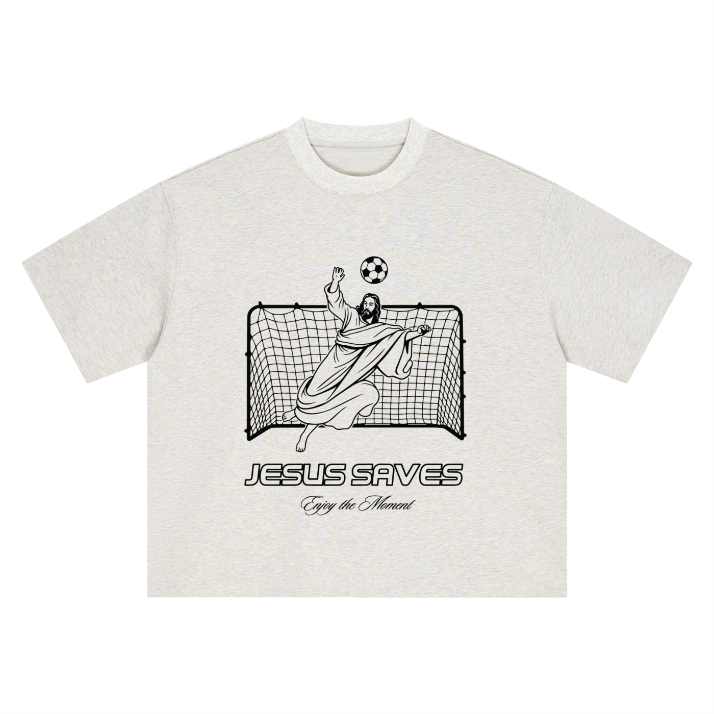 Tshirt Boxy Oversized Jesus Saves