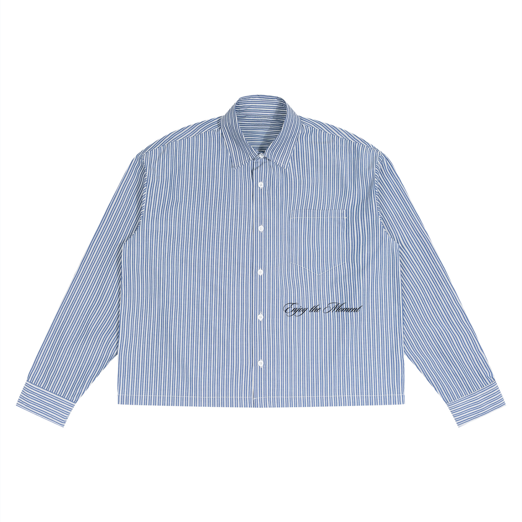 Dressy Boxy Striped Shirt