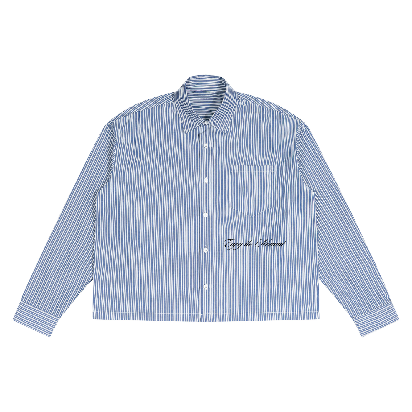 Dressy Boxy Striped Shirt