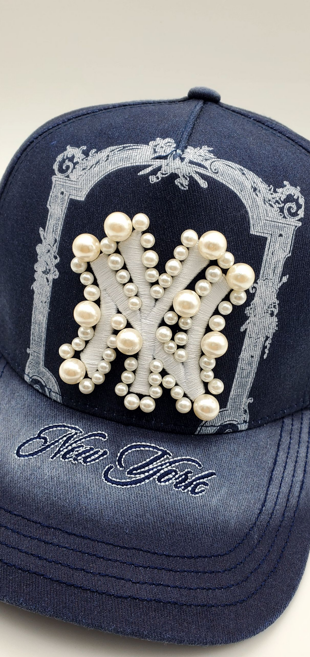 NY Pearls Navy