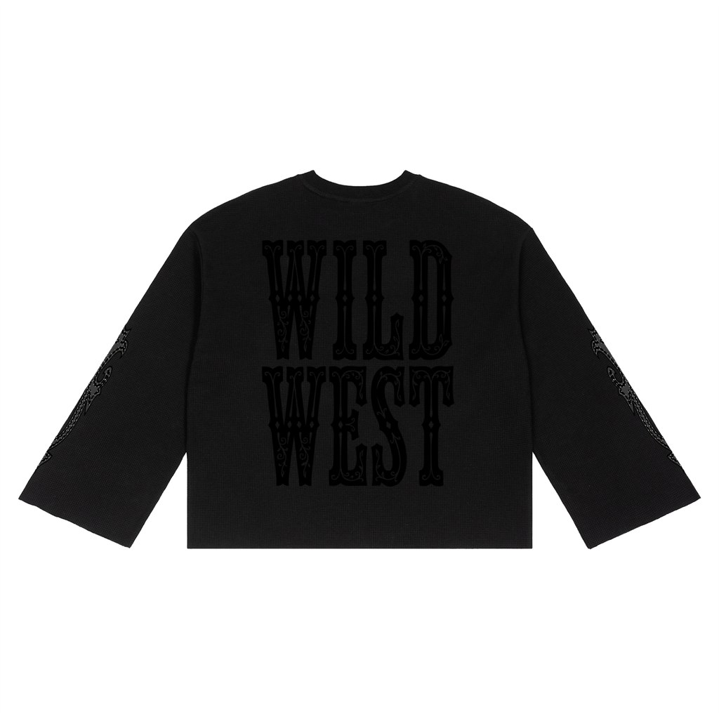Waffle Raw Edge T-Shirt