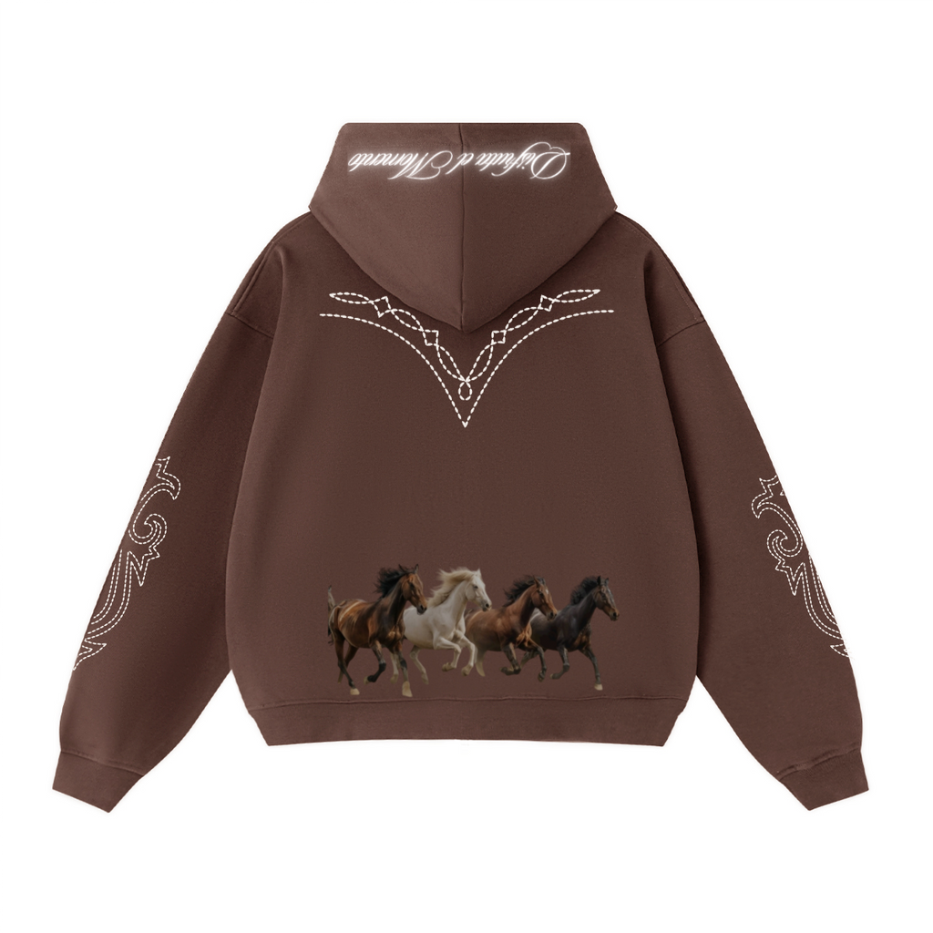 ETM SPANISH WILD HORSES HOODIE