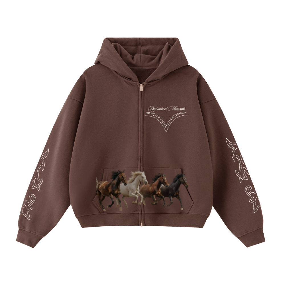 ETM SPANISH WILD HORSES HOODIE