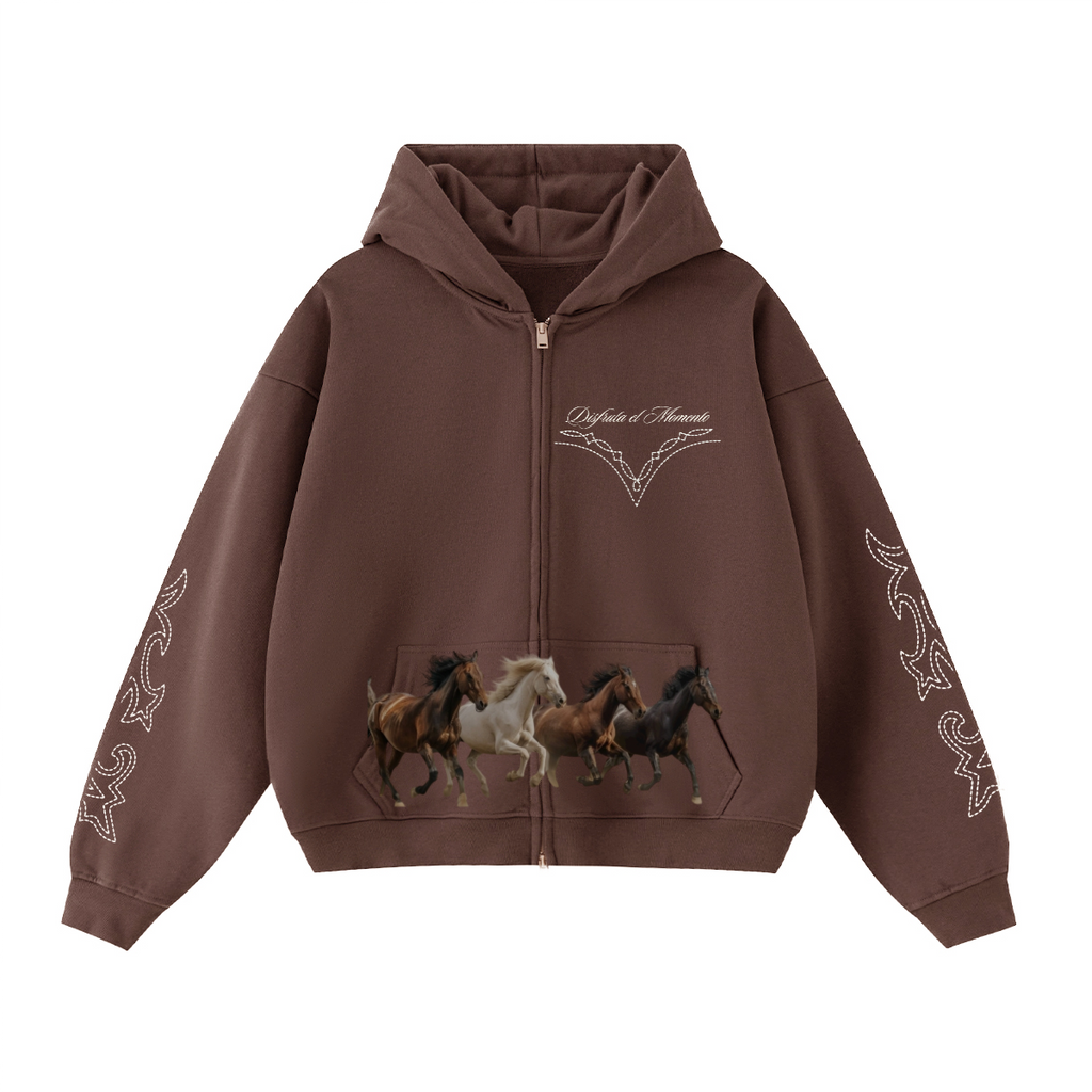 ETM SPANISH WILD HORSES HOODIE