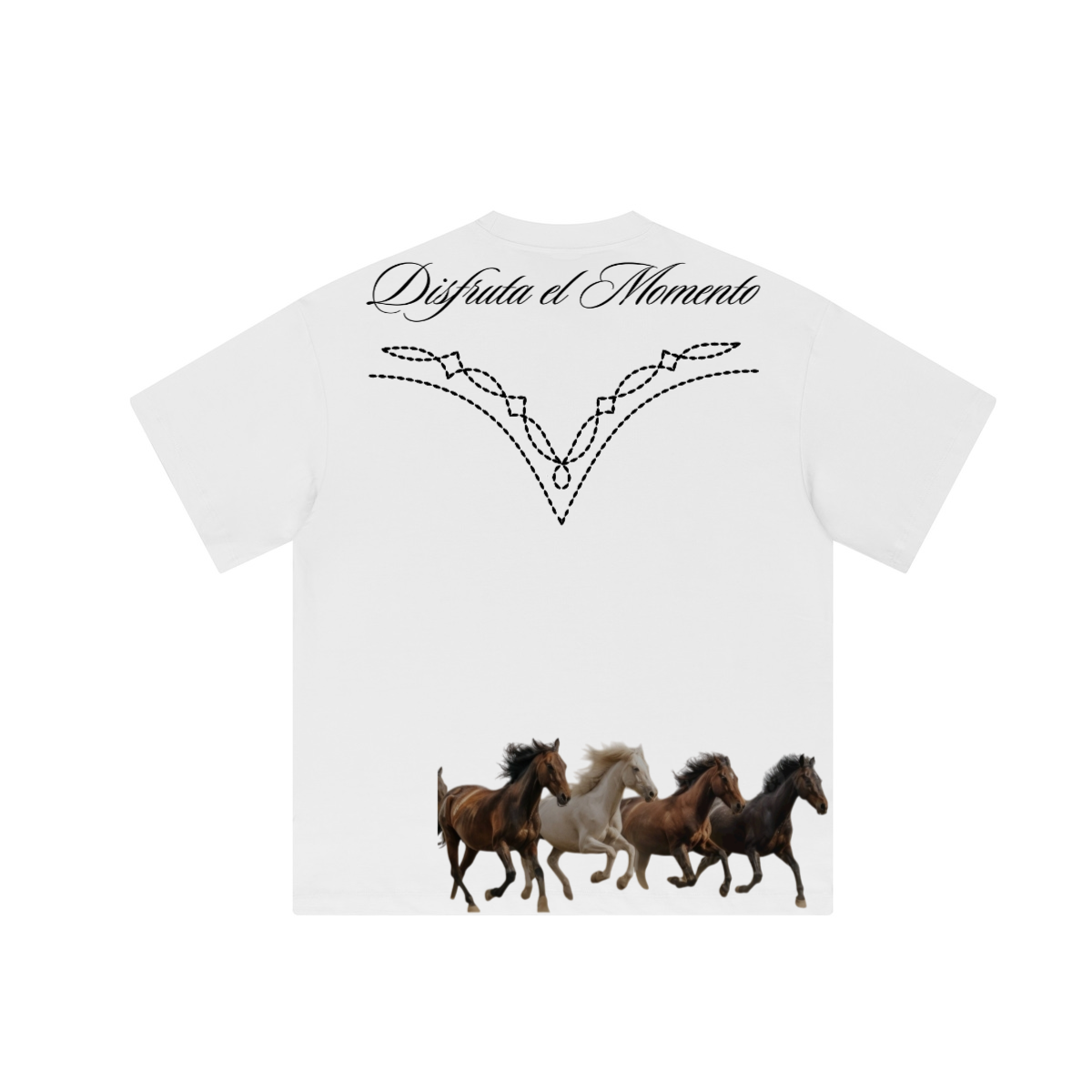 Wild Horses White