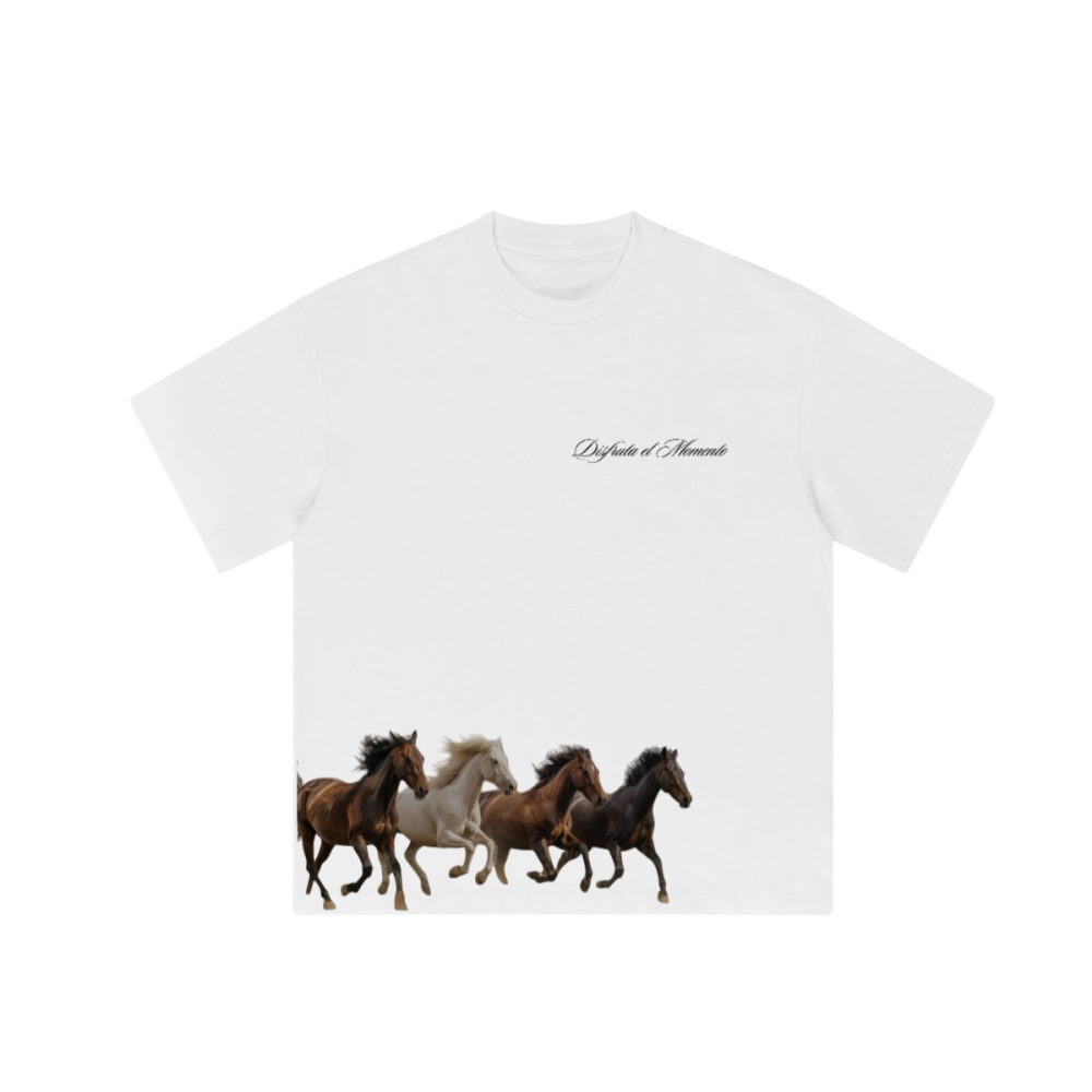 Wild Horses White