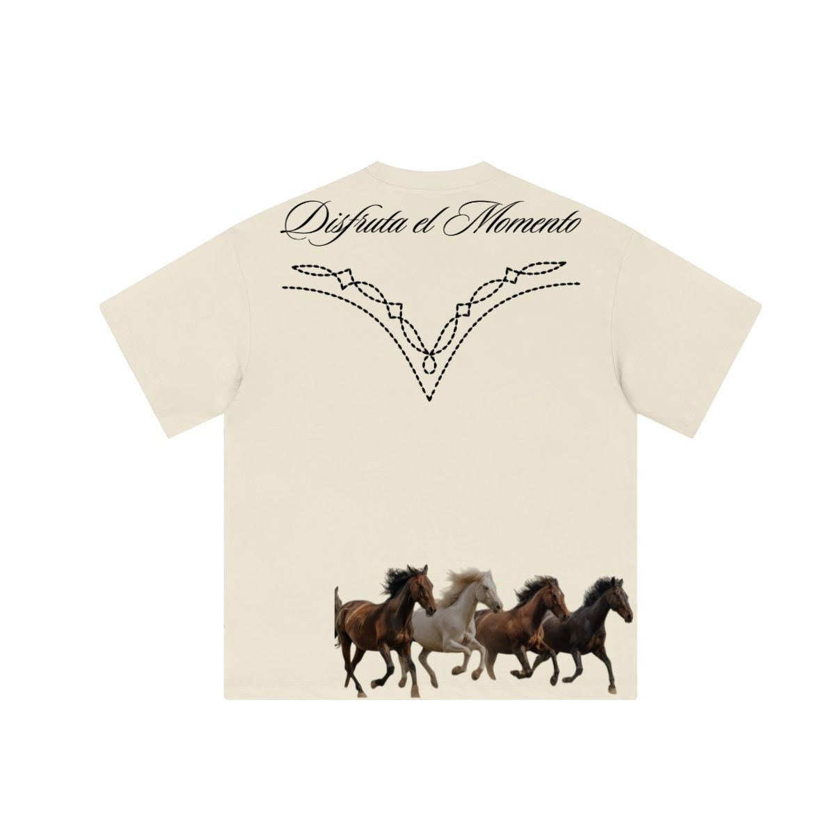 Wild Horses White