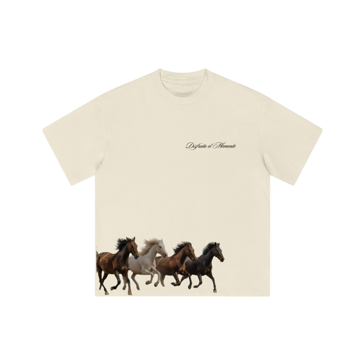 Wild Horses White