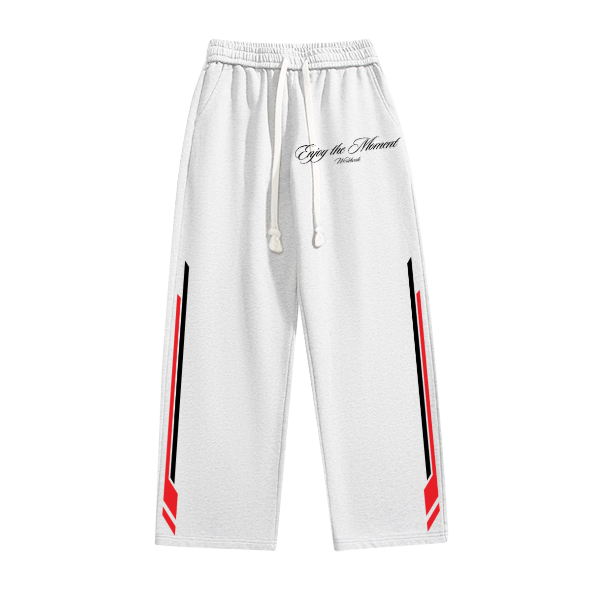 ENJOY THE MOMENT RACING STRIPES SWEATS