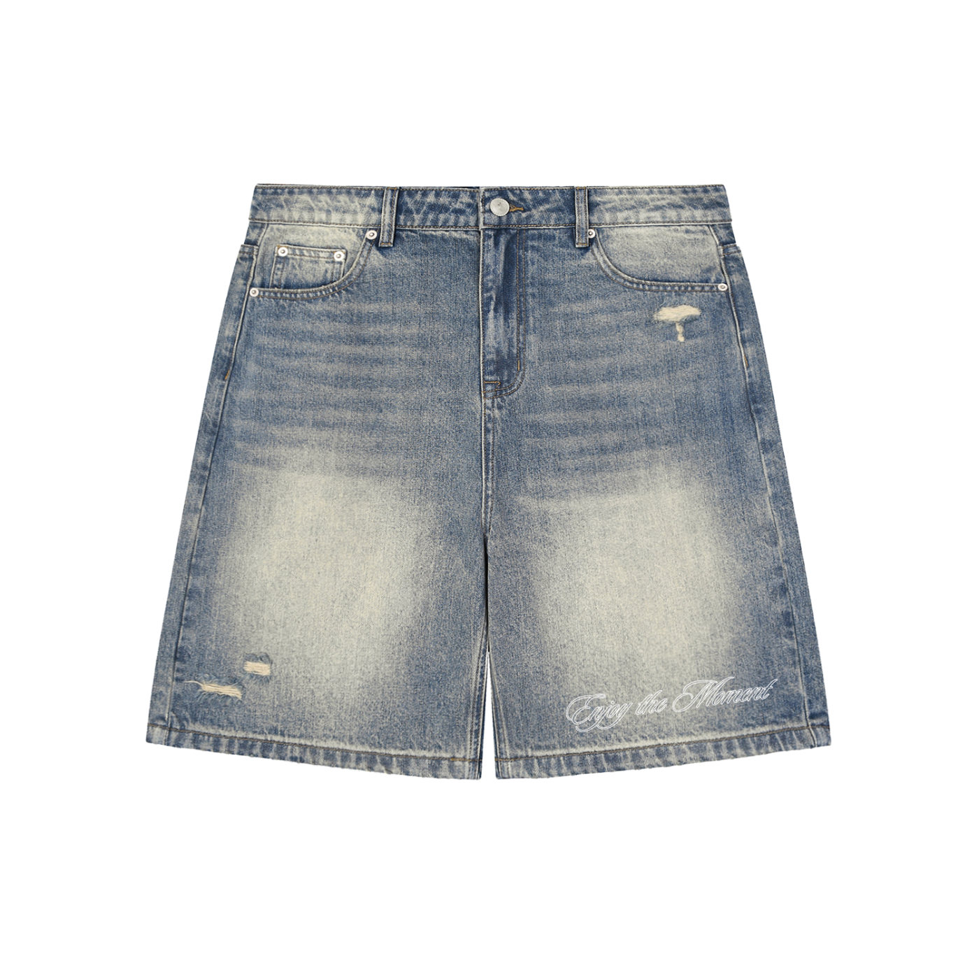 Boulevard Distressed Denim Jorts