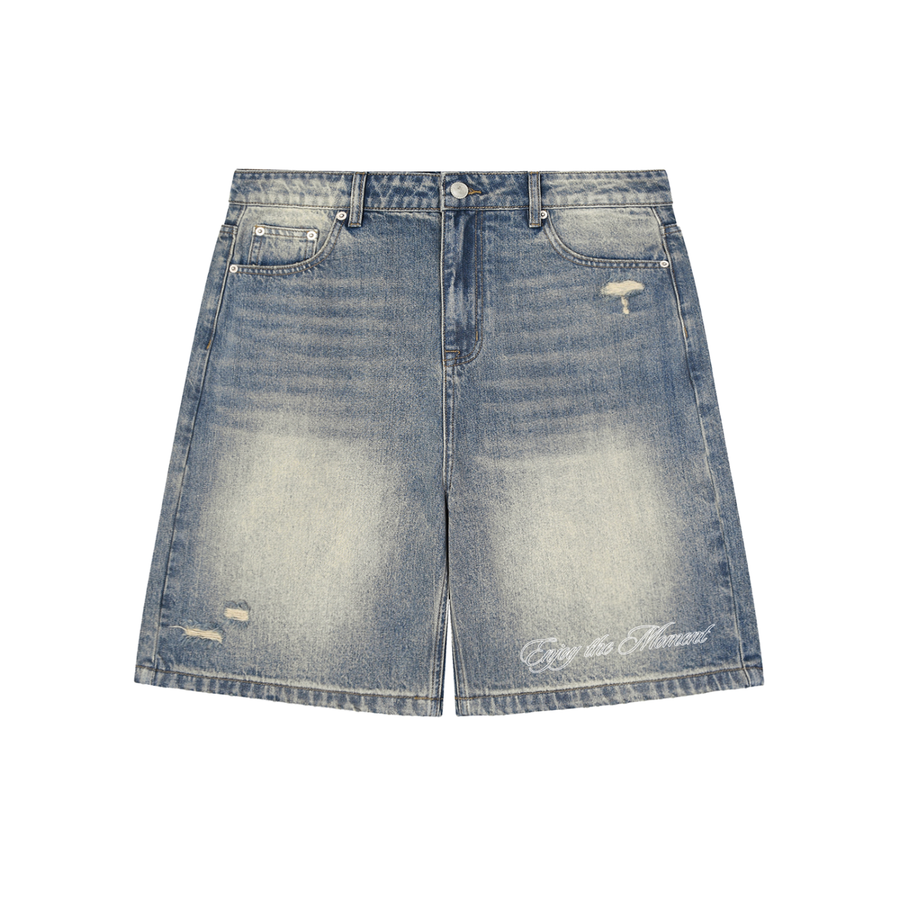 Boulevard Distressed Denim Jorts