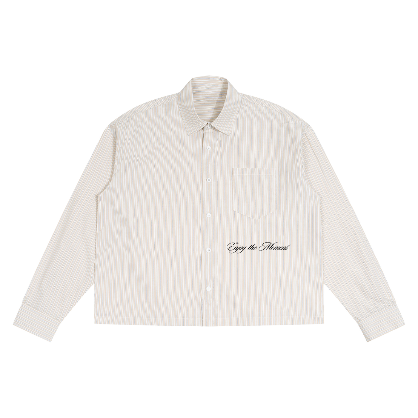 Dressy Boxy Striped Shirt