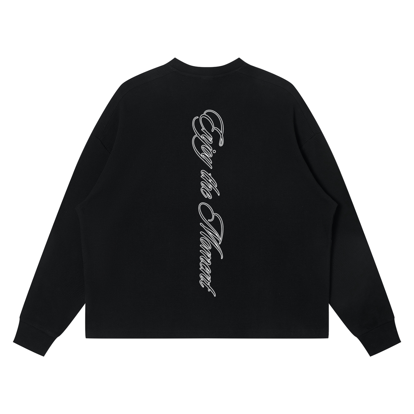 Tshirt Waffle Boxy Long Sleeve