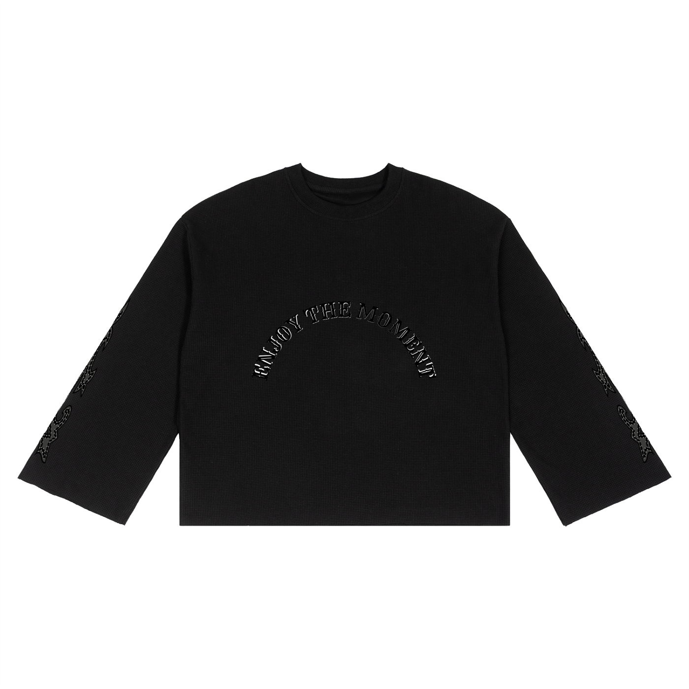 Waffle Raw Edge T-Shirt