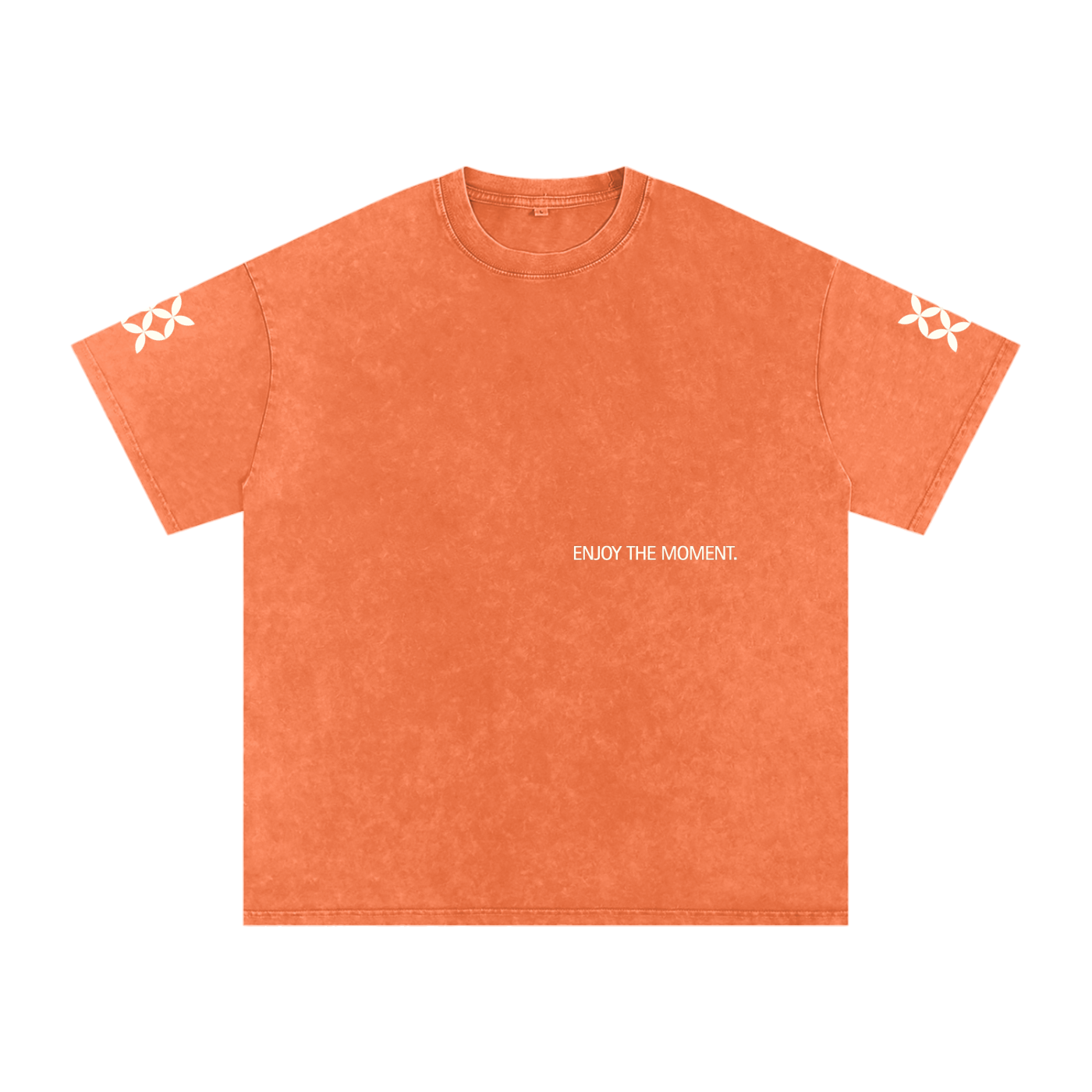 Tshirt Snow Washed Oversized Cotton