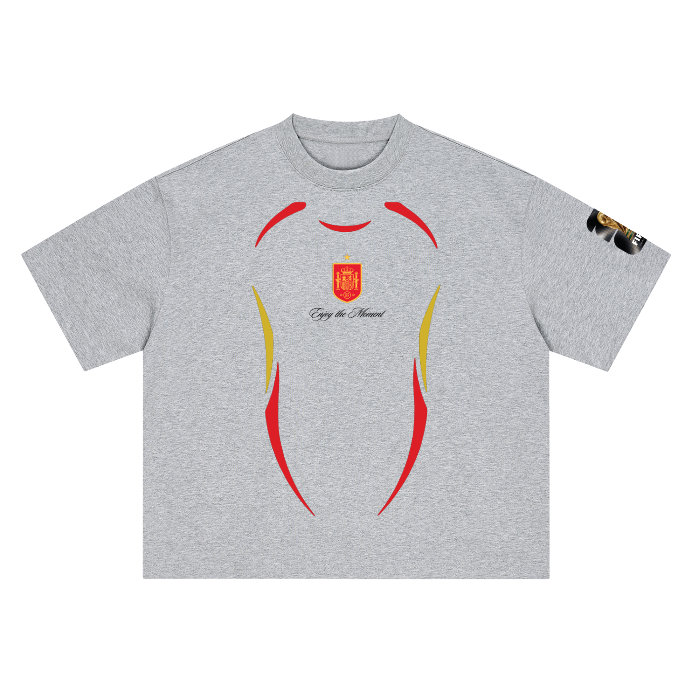 Spain Soccer Clubs Oversized Tee