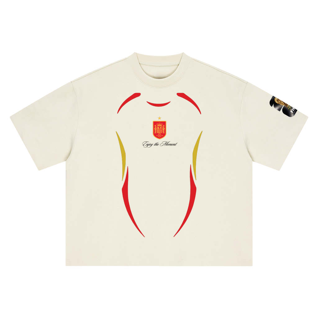Spain Soccer Clubs Oversized Tee
