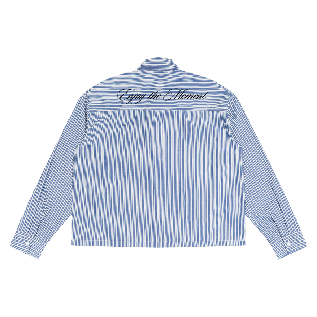 Dressy Boxy Striped Shirt