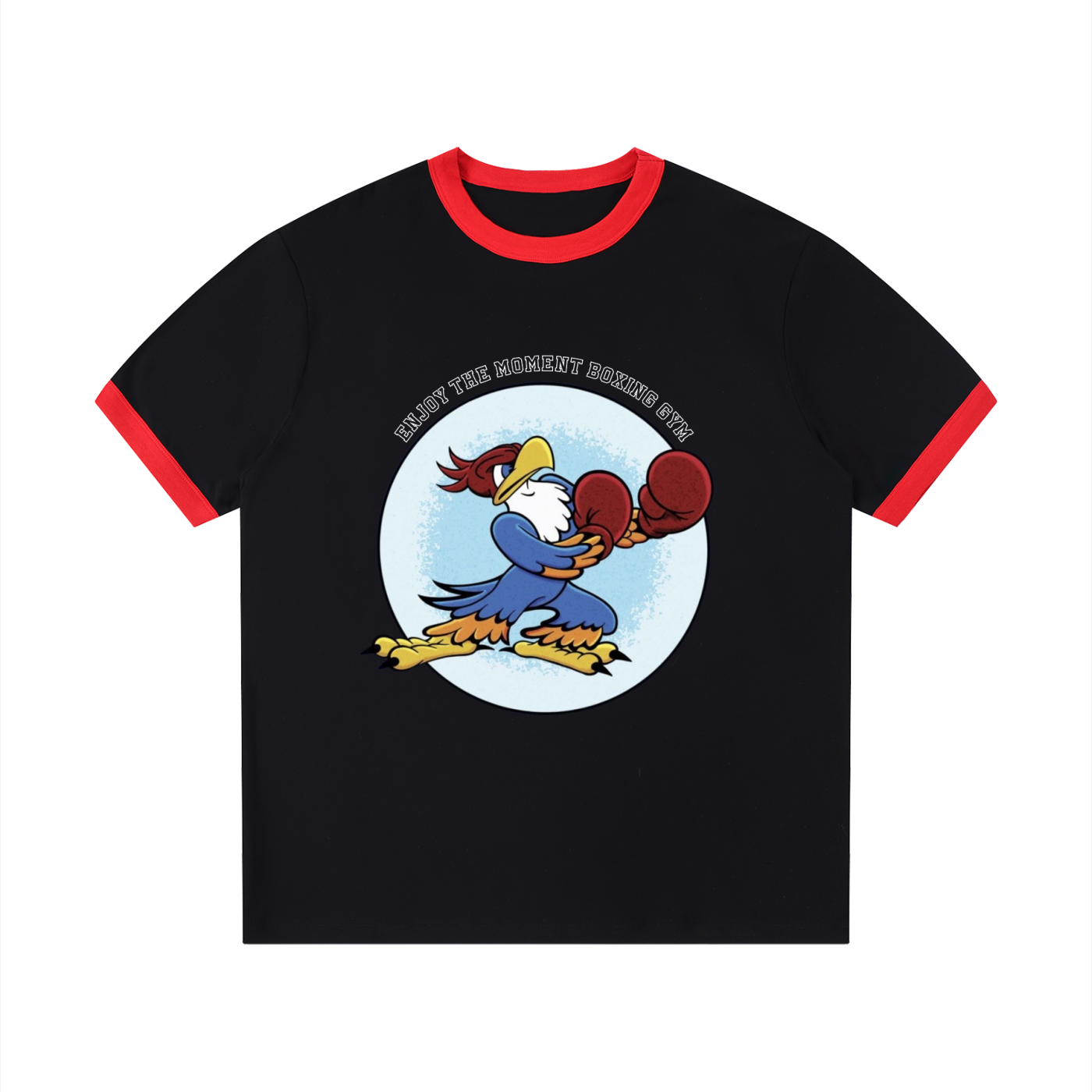 Tshirt Contrast Edge Crewneck