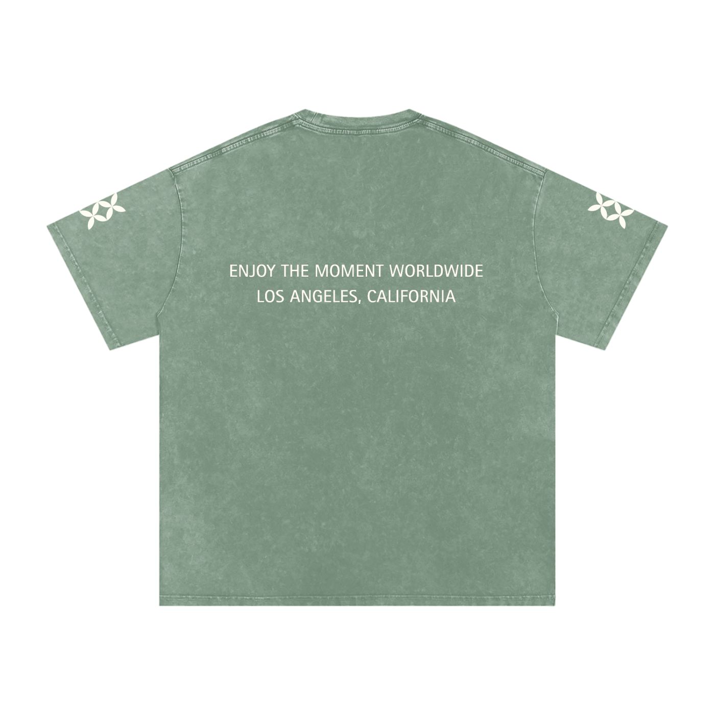Tshirt Snow Washed Oversized Cotton