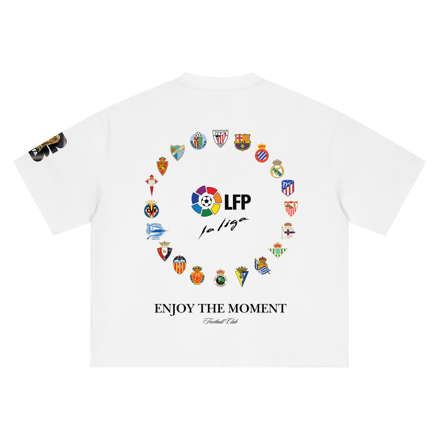 Spain Soccer Clubs Oversized Tee