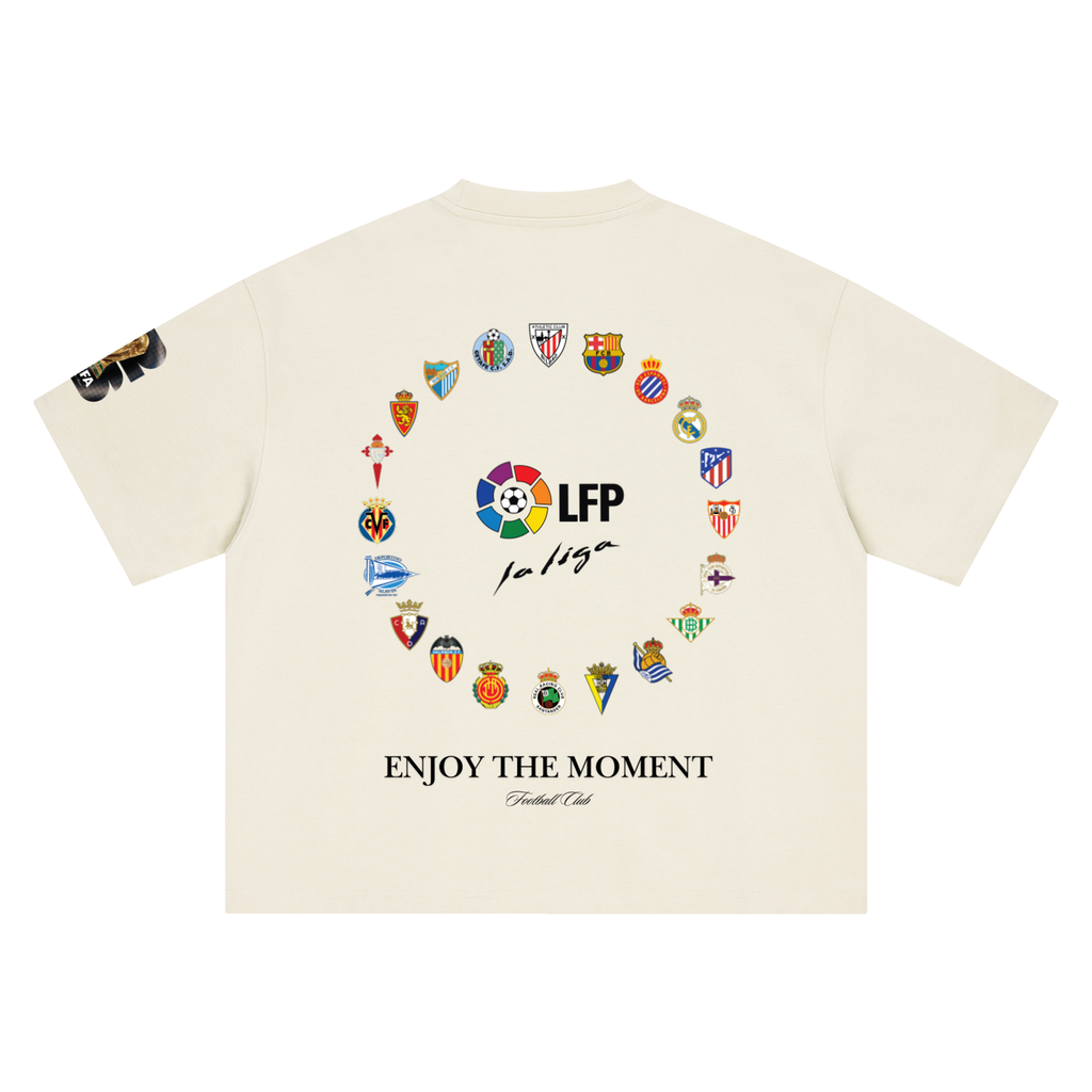 Spain Soccer Clubs Oversized Tee