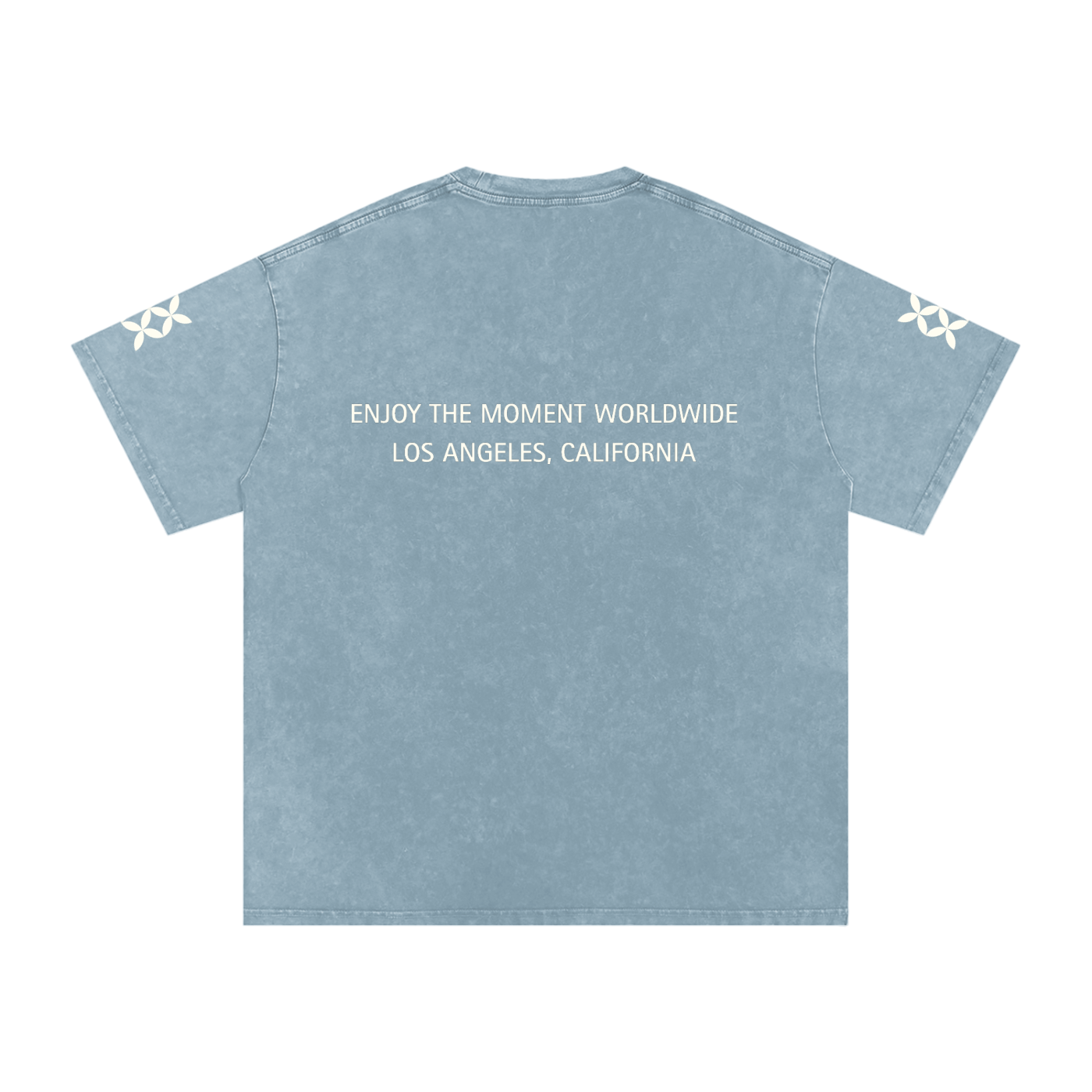 Tshirt Snow Washed Oversized Cotton