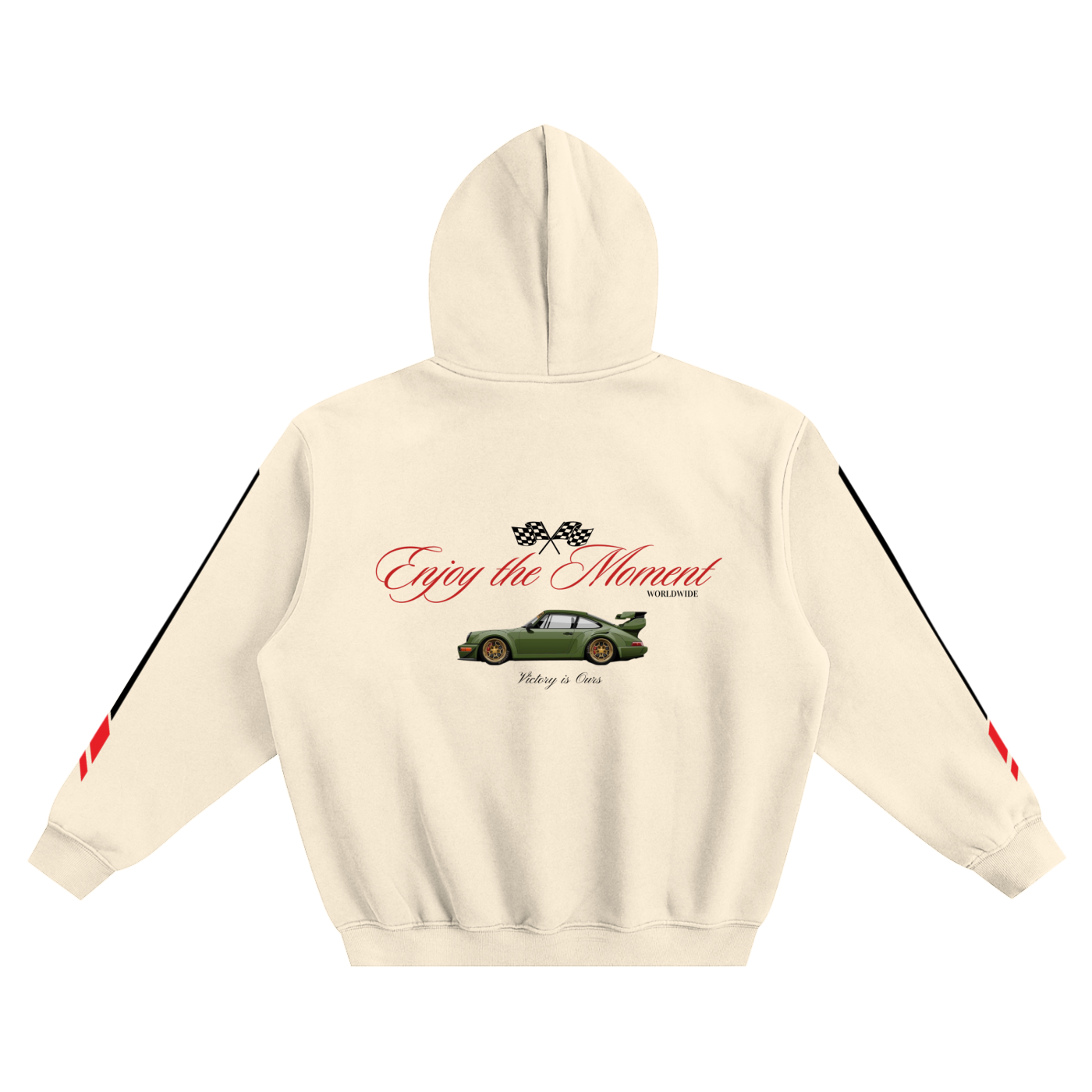 Fleeced Boxy Hoodie Victory is Ours
