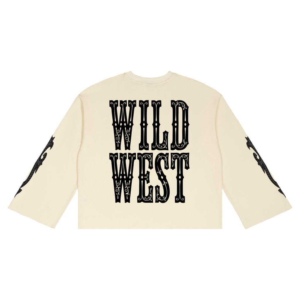 Waffle Raw Edge T-Shirt