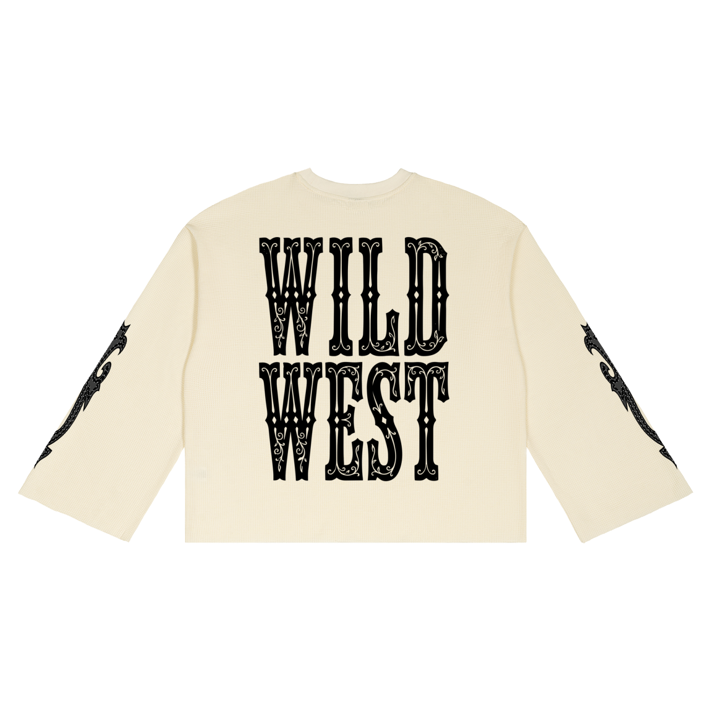 Waffle Raw Edge T-Shirt