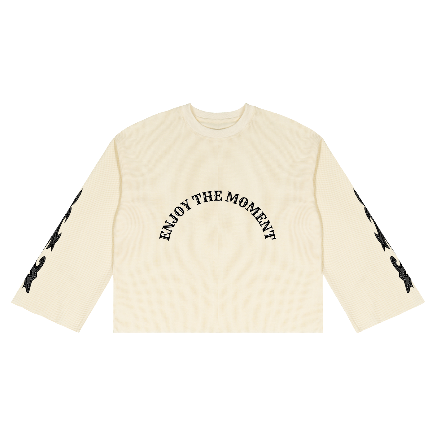 Waffle Raw Edge T-Shirt