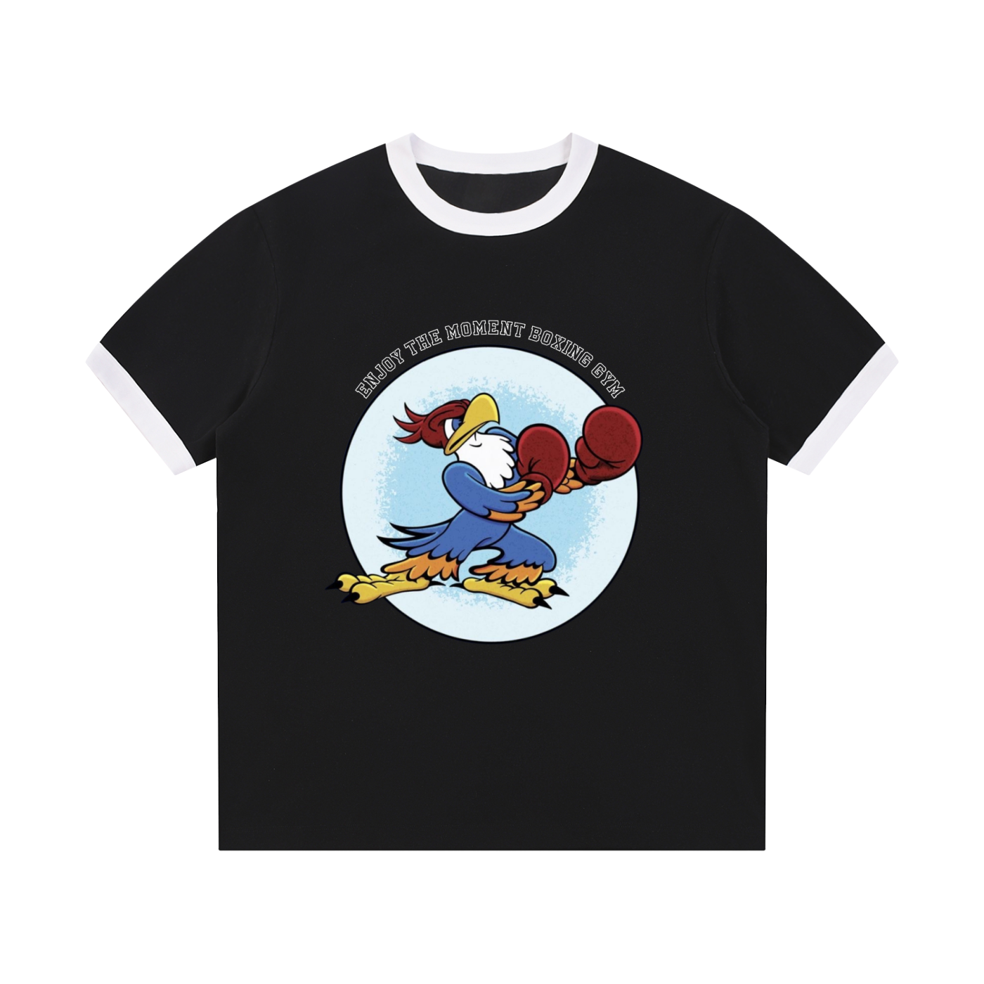 Tshirt Contrast Edge Crewneck