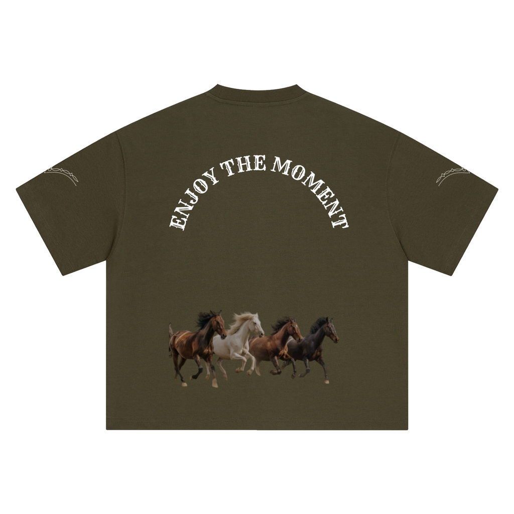 Tshirt Boxy Oversized Wild Broncos