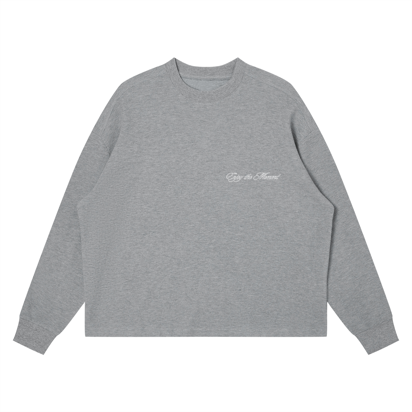 Tshirt Waffle Boxy Long Sleeve