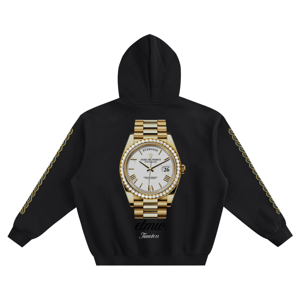 Fleeced Boxy Hoodie Timeless