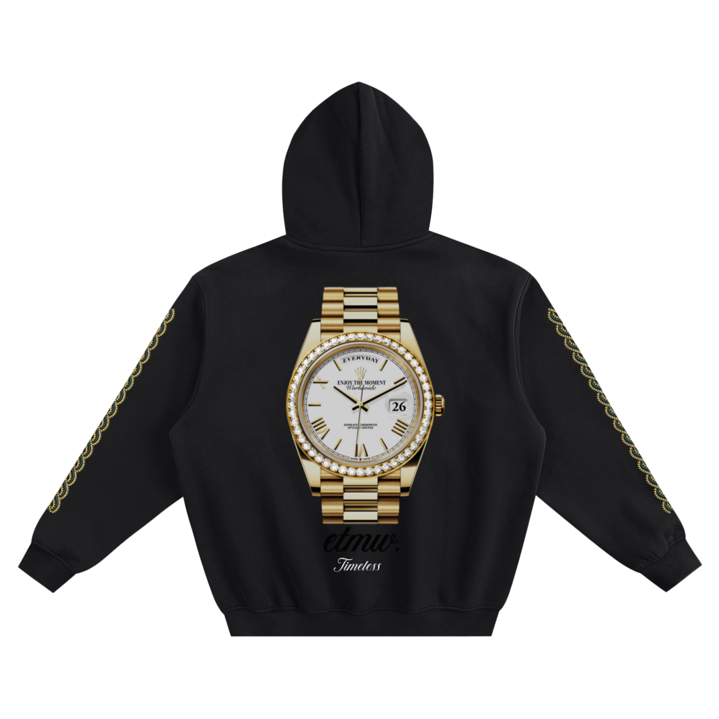Fleeced Boxy Hoodie Timeless