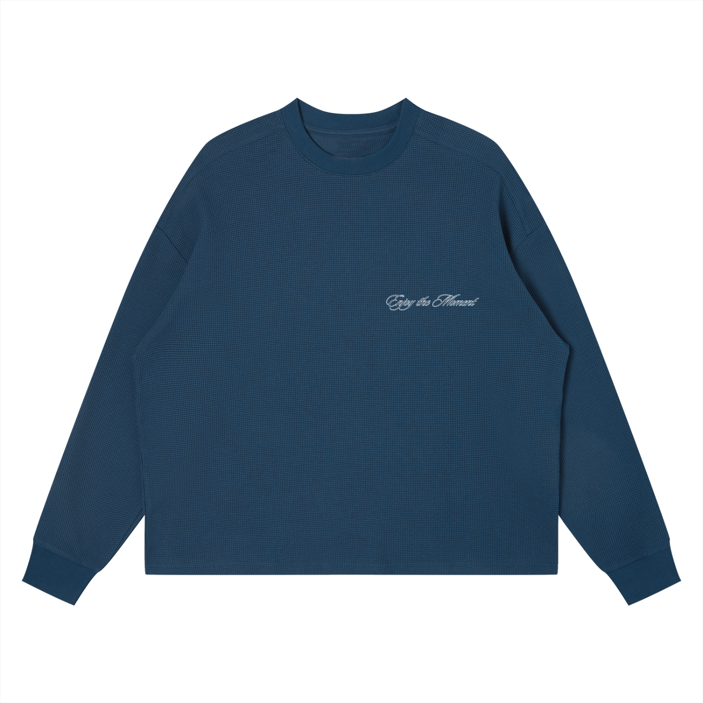 Tshirt Waffle Boxy Long Sleeve