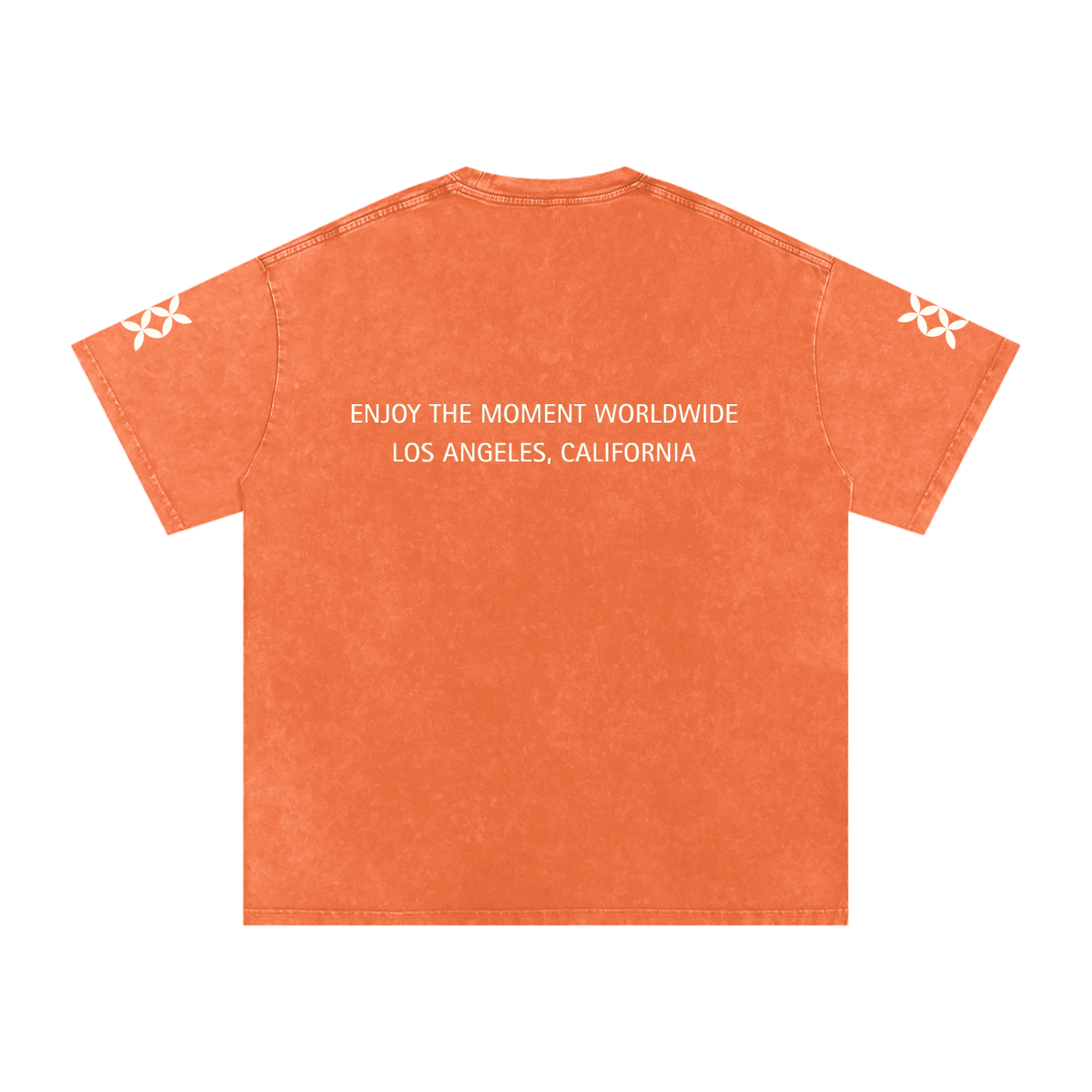 Tshirt Snow Washed Oversized Cotton