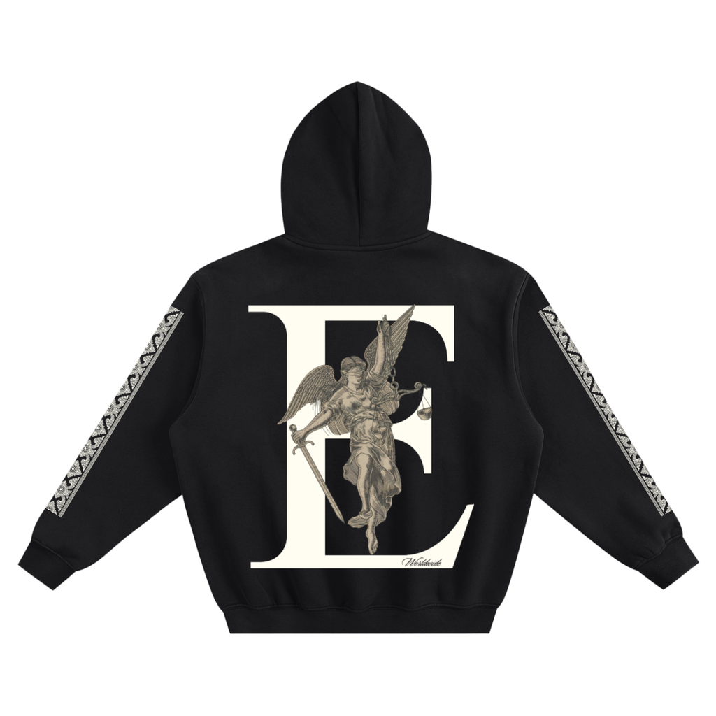 Fleeced Boxy Hoodie Guardian Angel