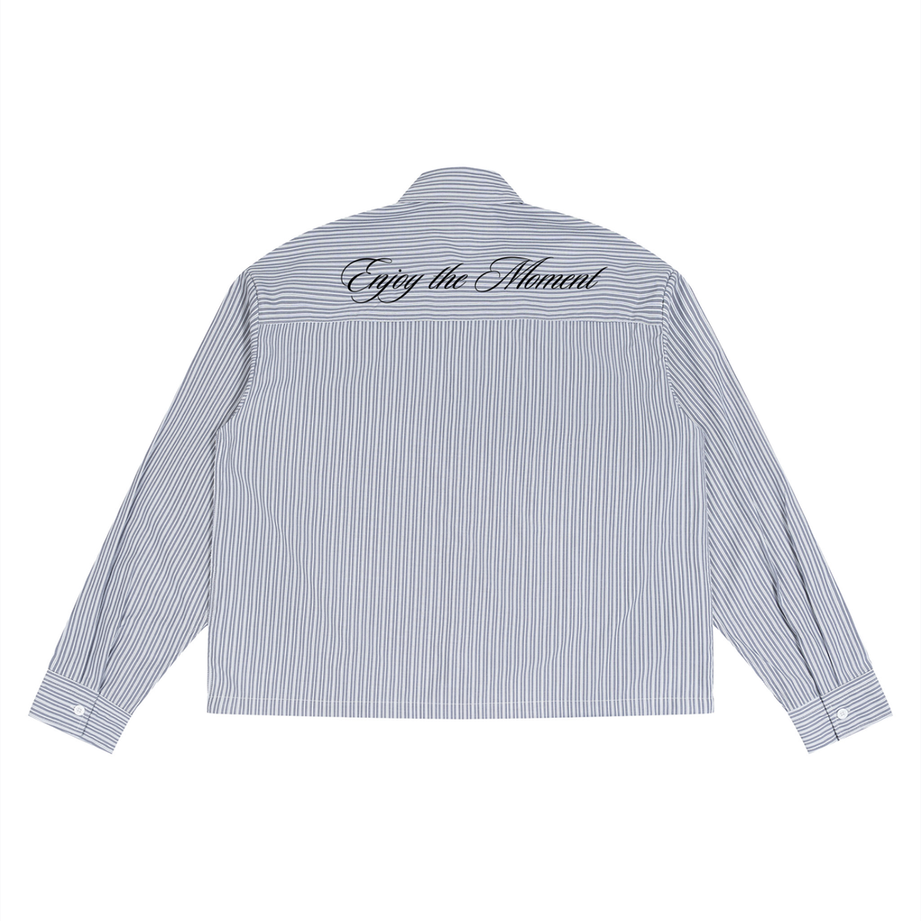 Dressy Boxy Striped Shirt