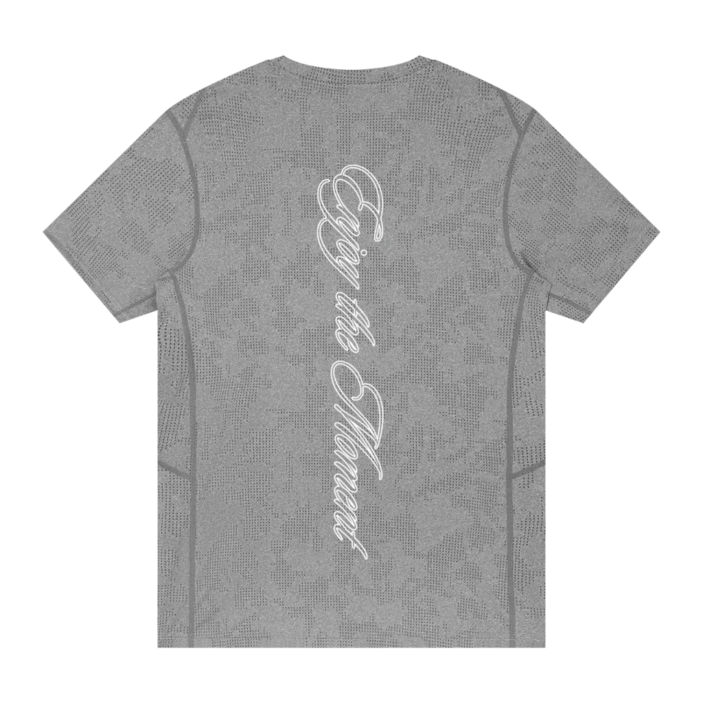 Jacquard Slim Mesh T-Shirt