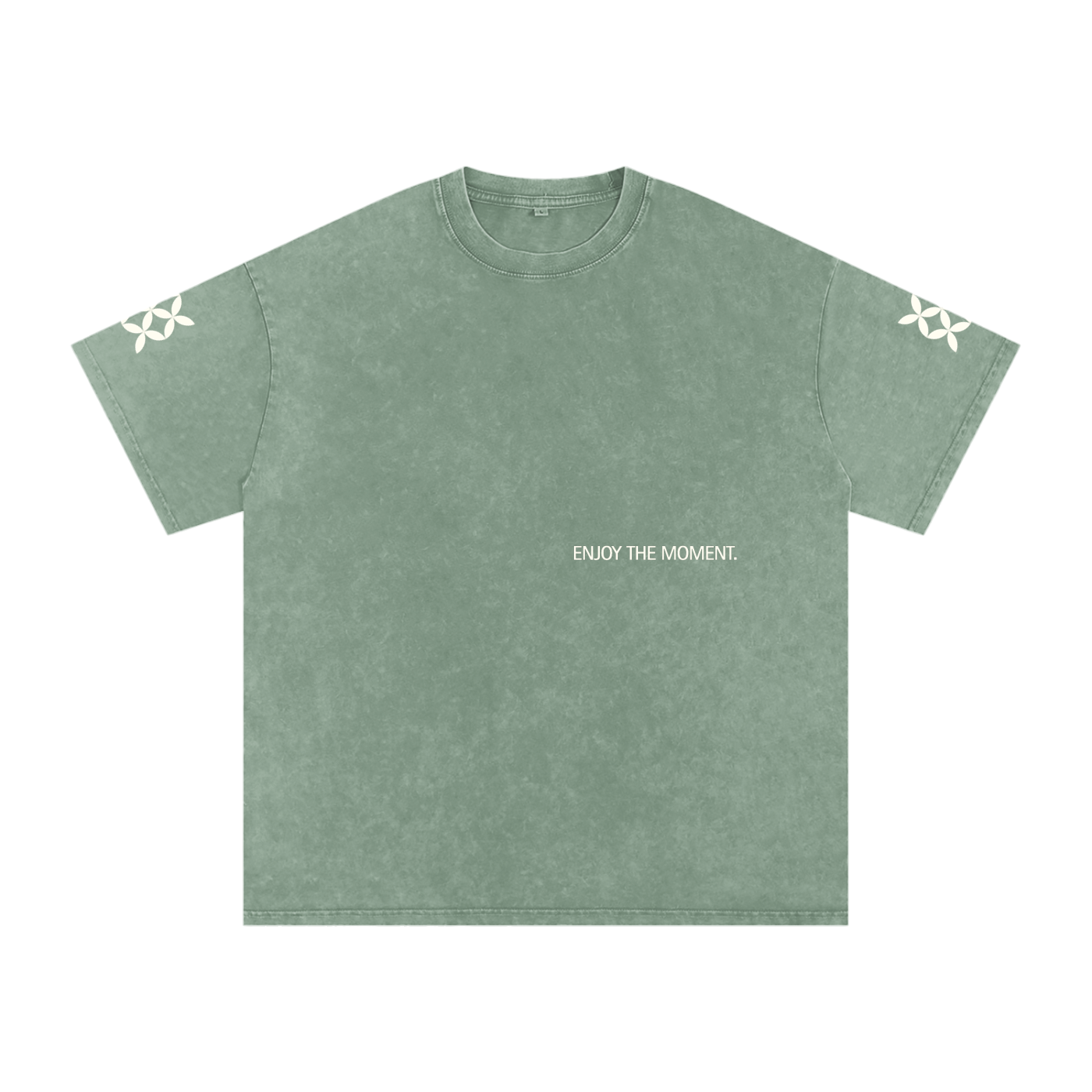 Tshirt Snow Washed Oversized Cotton