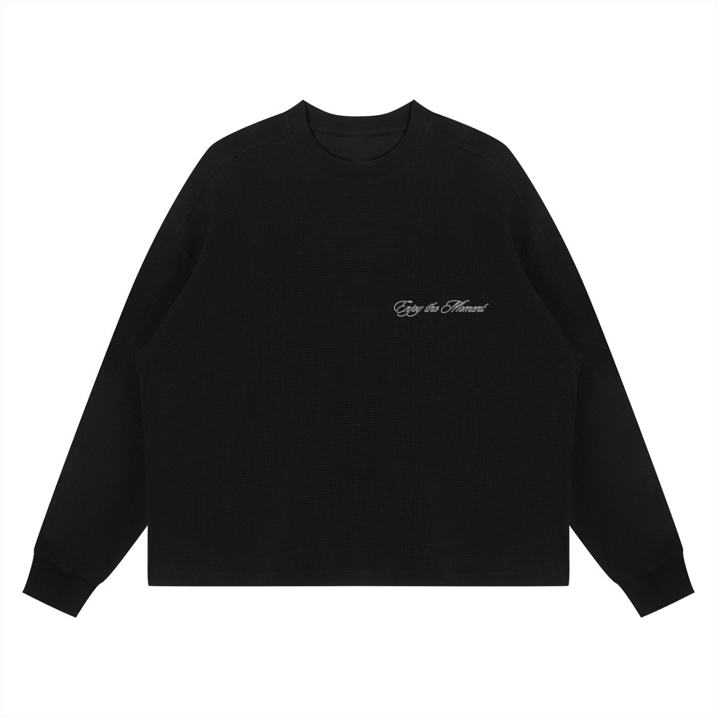 Tshirt Waffle Boxy Long Sleeve