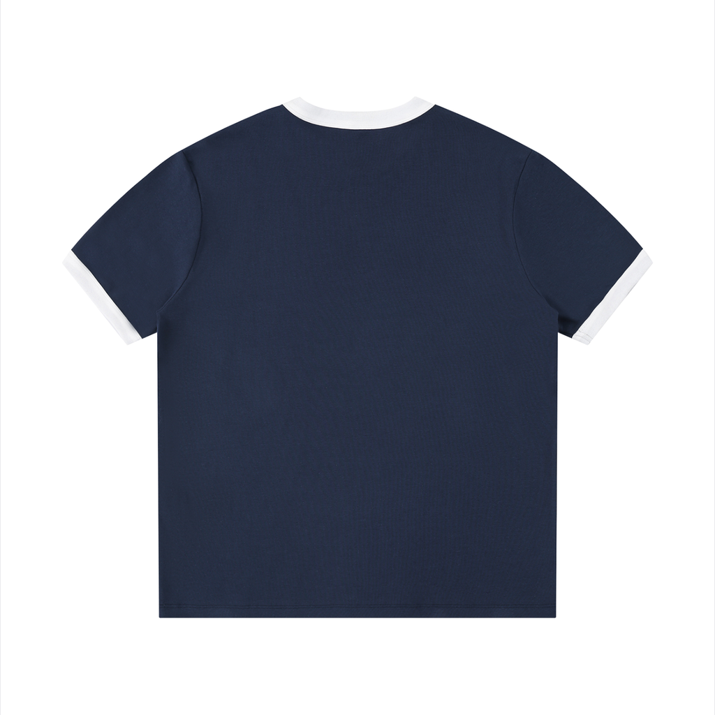 Tshirt Contrast Edge Crewneck
