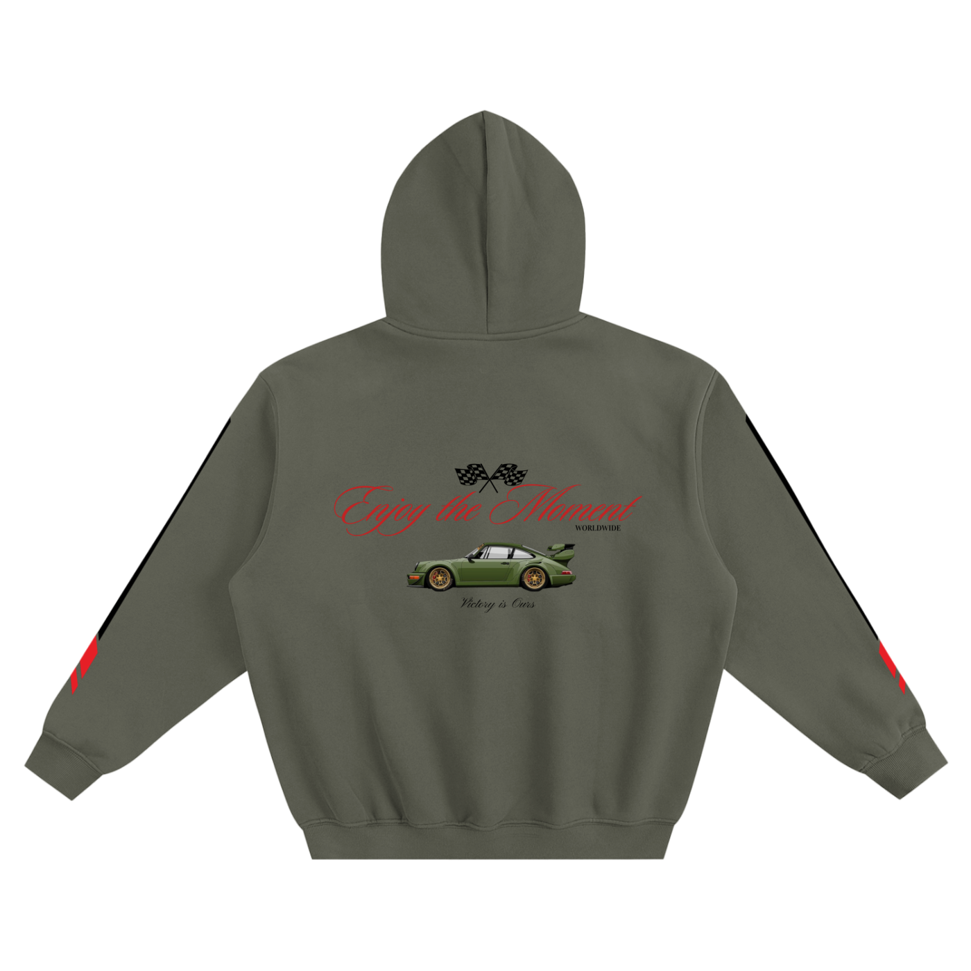 Fleeced Boxy Hoodie Victory is Ours