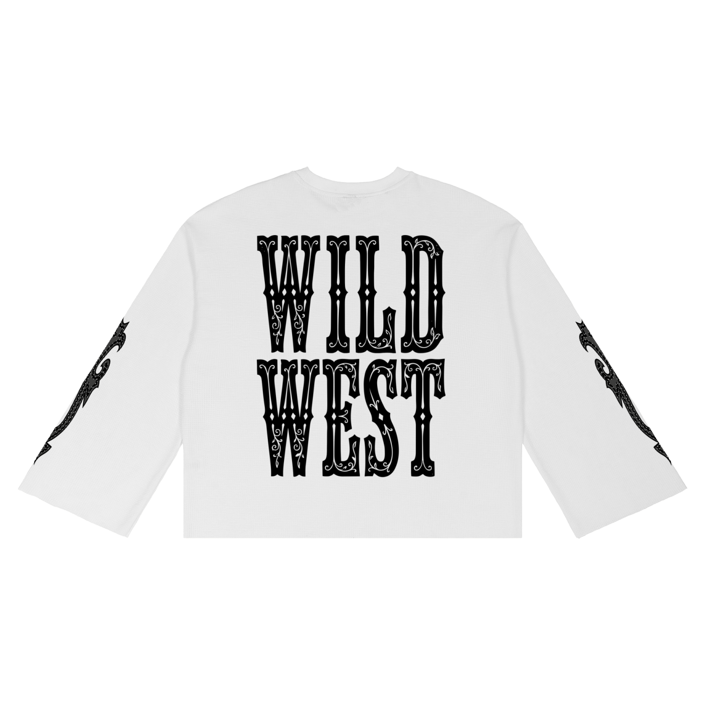 Waffle Raw Edge T-Shirt