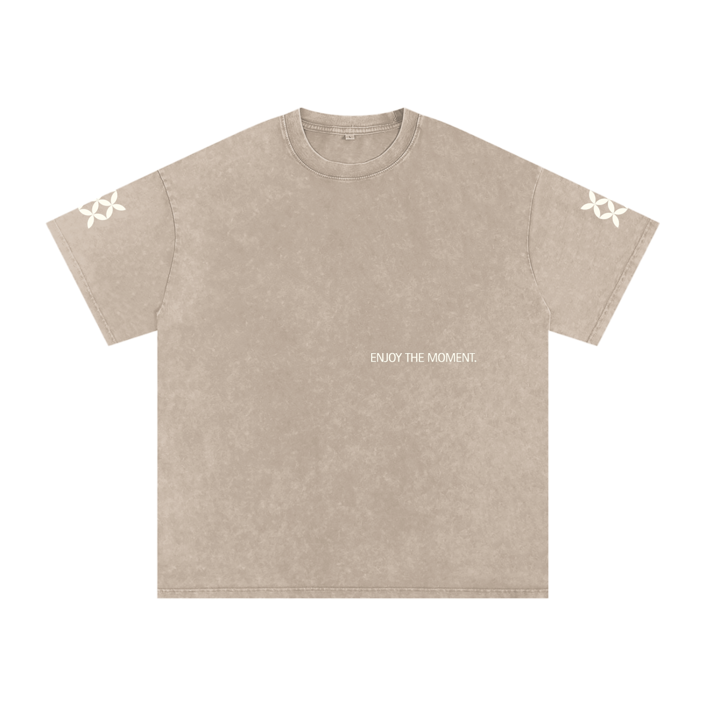 Tshirt Snow Washed Oversized Cotton