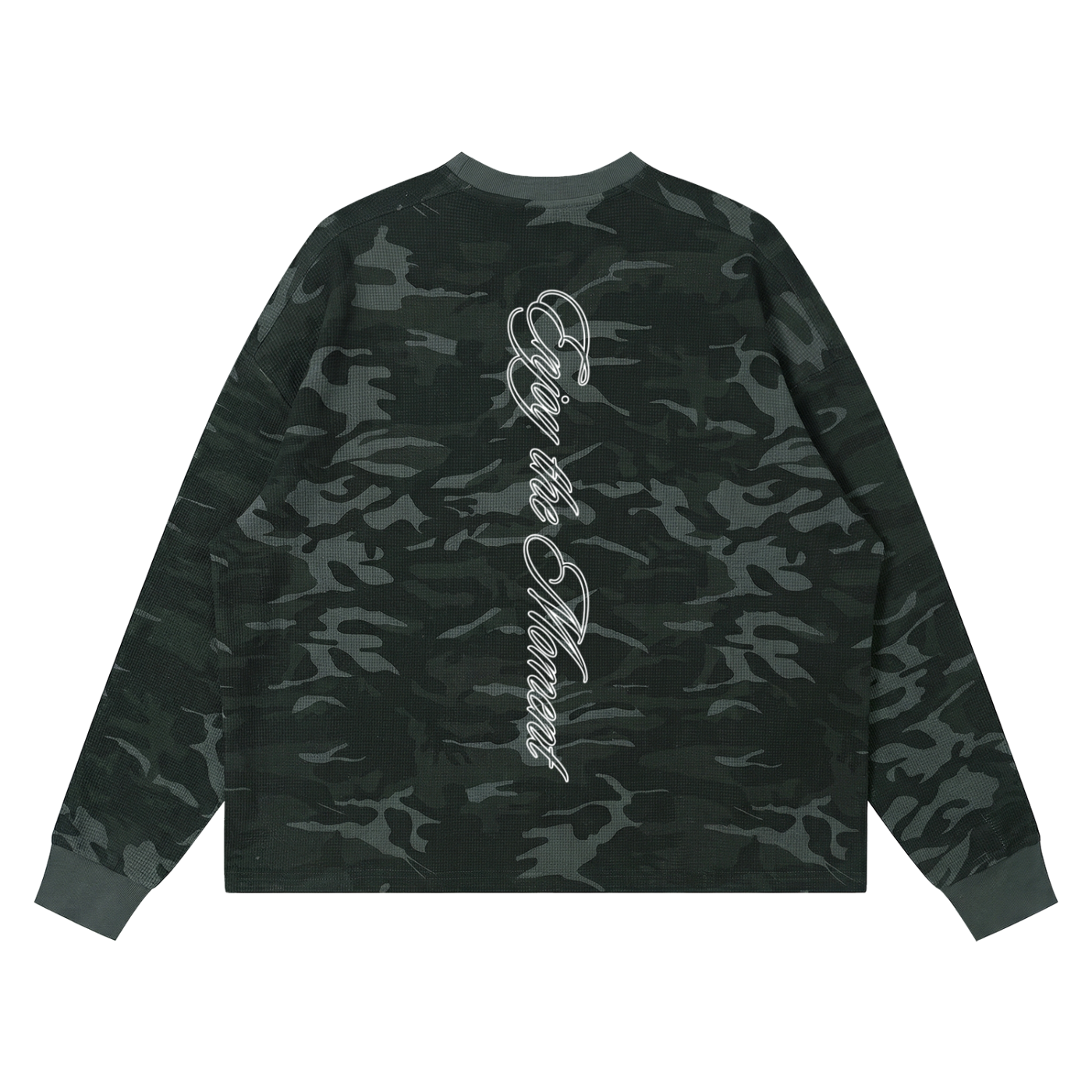 Tshirt Waffle Boxy Long Sleeve