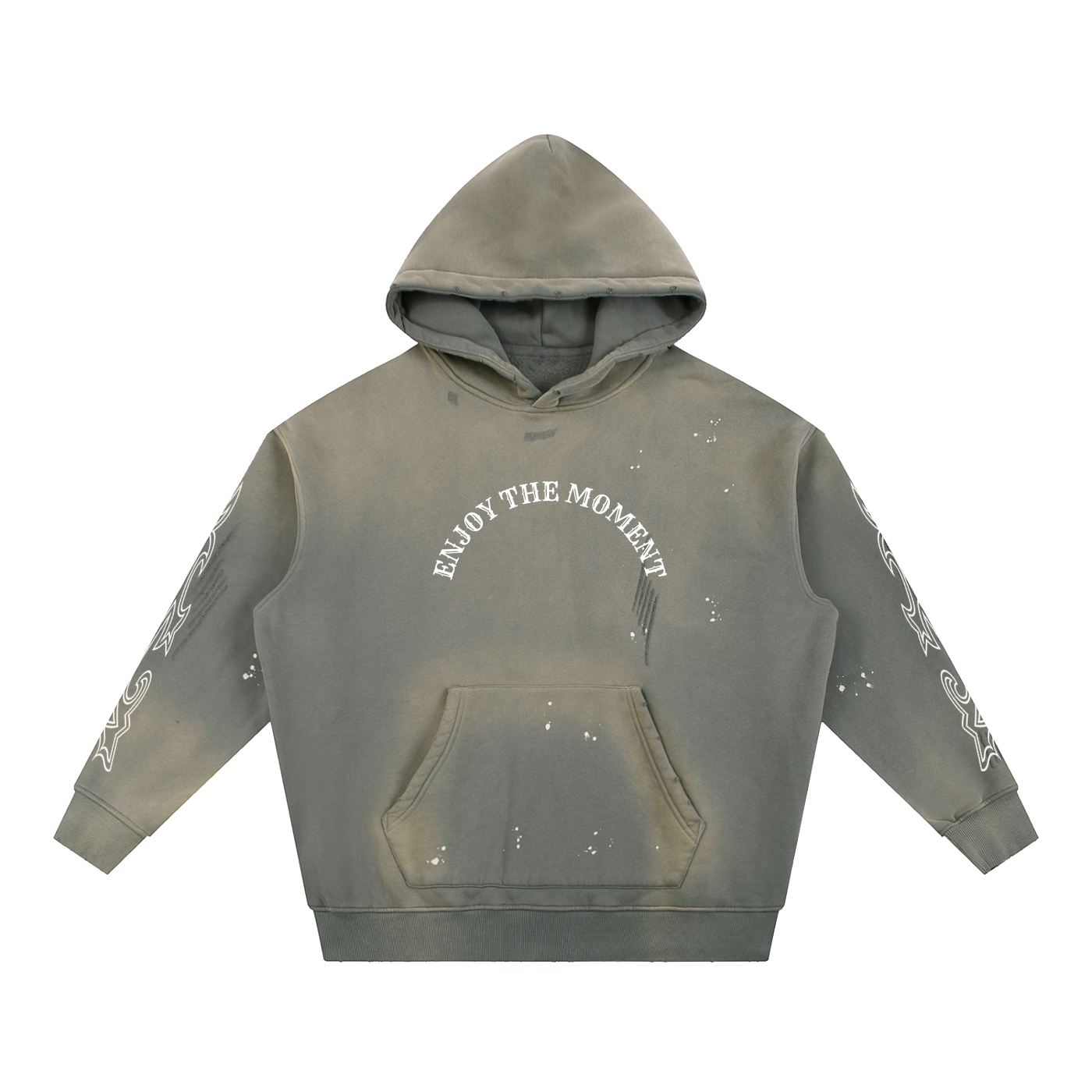 Vintage Western Frayed Hoodie